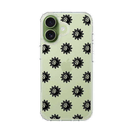 Slim Protection Case［ EVRIS - Sunny Motif - Black ］