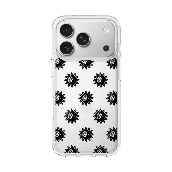 Slim Protection Case［ EVRIS - Sunny Motif - Black ］