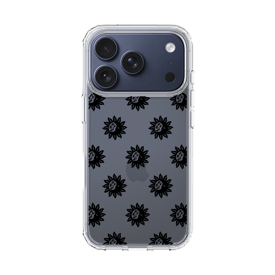 Slim Protection Case［ EVRIS - Sunny Motif - Black ］