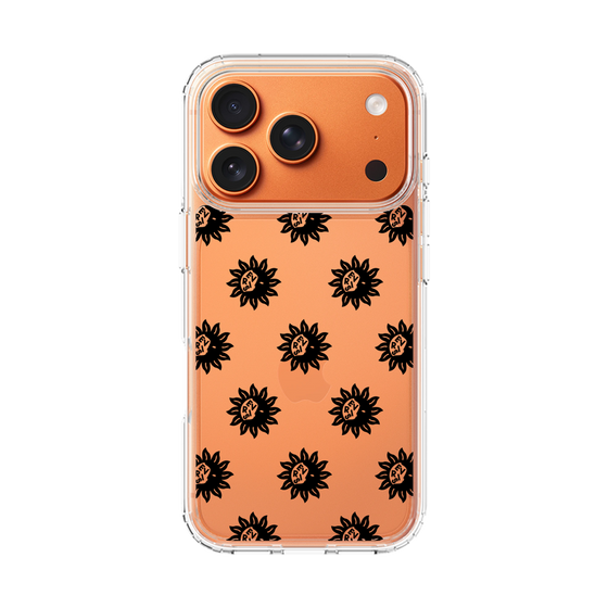 Slim Protection Case［ EVRIS - Sunny Motif - Black ］