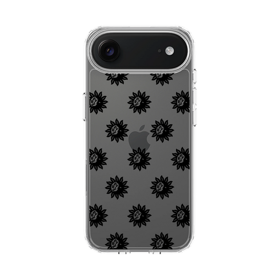 Slim Protection Case［ EVRIS - Sunny Motif - Black ］