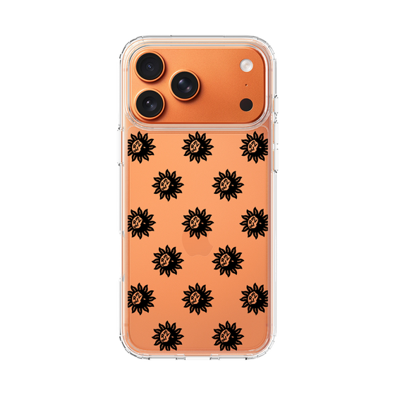 Slim Protection Case［ EVRIS - Sunny Motif - Black ］