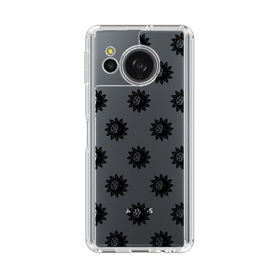 Slim Protection Case［ EVRIS - Sunny Motif - Black ］