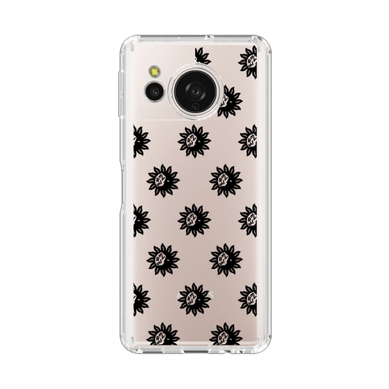 Slim Protection Case［ EVRIS - Sunny Motif - Black ］