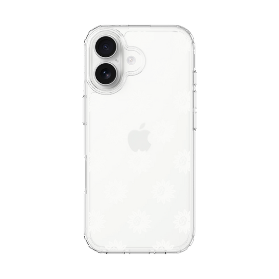 Slim Protection Case［ EVRIS - Sunny Motif - White ］