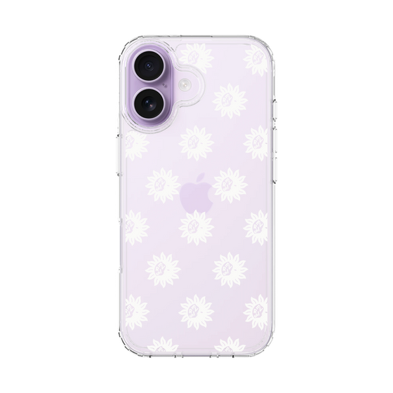Slim Protection Case［ EVRIS - Sunny Motif - White ］