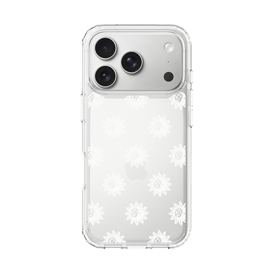 Slim Protection Case［ EVRIS - Sunny Motif - White ］