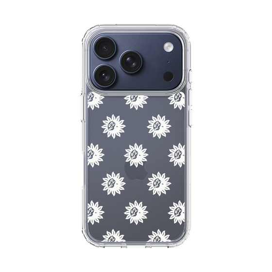 Slim Protection Case［ EVRIS - Sunny Motif - White ］