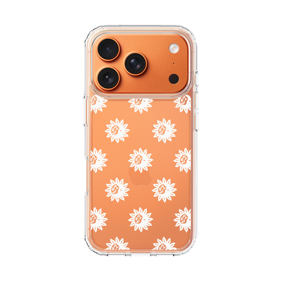 Slim Protection Case［ EVRIS - Sunny Motif - White ］