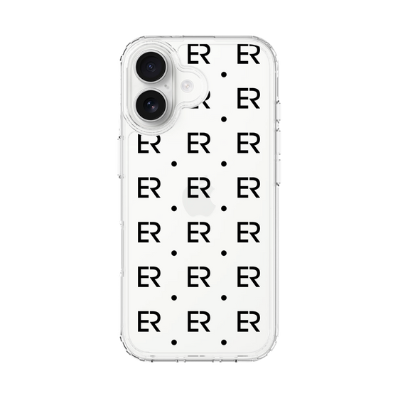 Slim Protection Case［ EVRIS - Monogram - Black ］