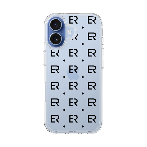 Slim Protection Case［ EVRIS - Monogram - Black ］
