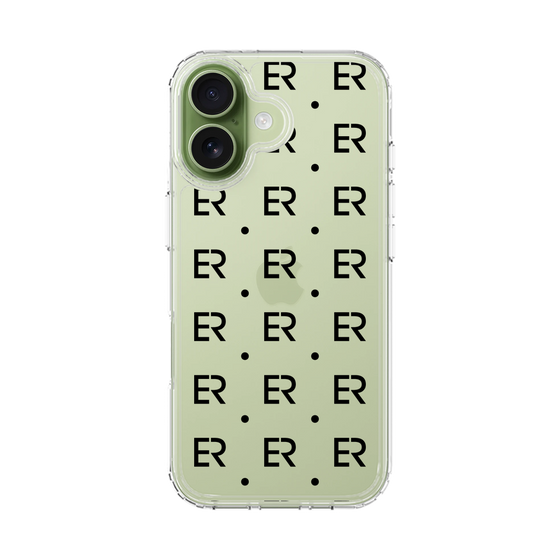 Slim Protection Case［ EVRIS - Monogram - Black ］