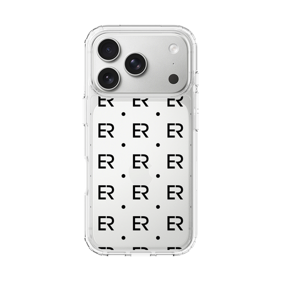 Slim Protection Case［ EVRIS - Monogram - Black ］