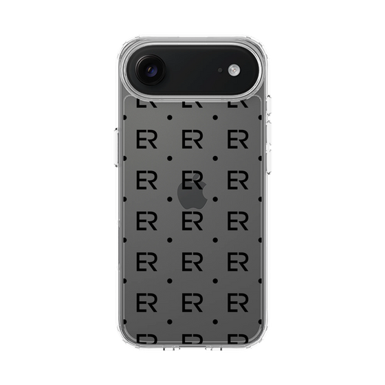 Slim Protection Case［ EVRIS - Monogram - Black ］