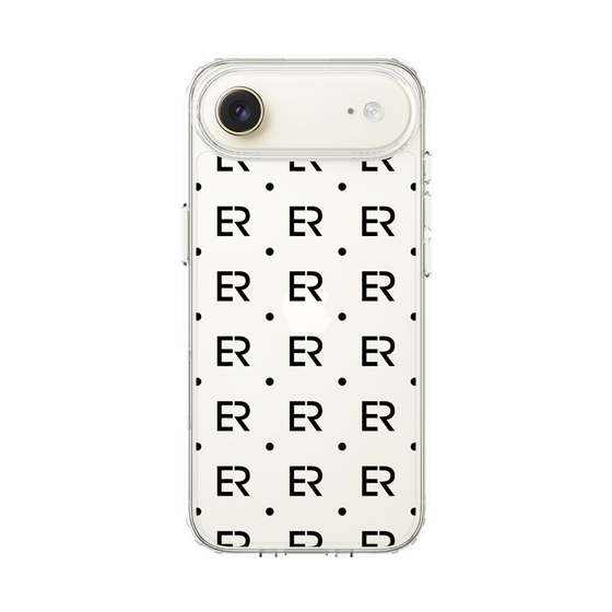 Slim Protection Case［ EVRIS - Monogram - Black ］