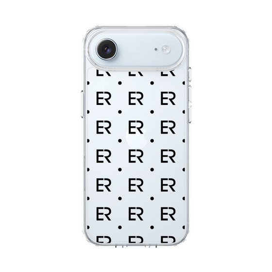 Slim Protection Case［ EVRIS - Monogram - Black ］