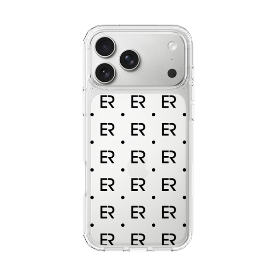 Slim Protection Case［ EVRIS - Monogram - Black ］