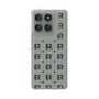 Slim Protection Case［ EVRIS - Monogram - Black ］