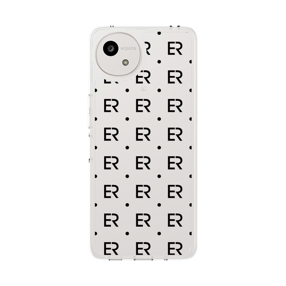 Slim Protection Case［ EVRIS - Monogram - Black ］
