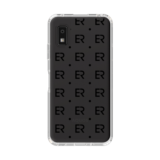 Slim Protection Case［ EVRIS - Monogram - Black ］