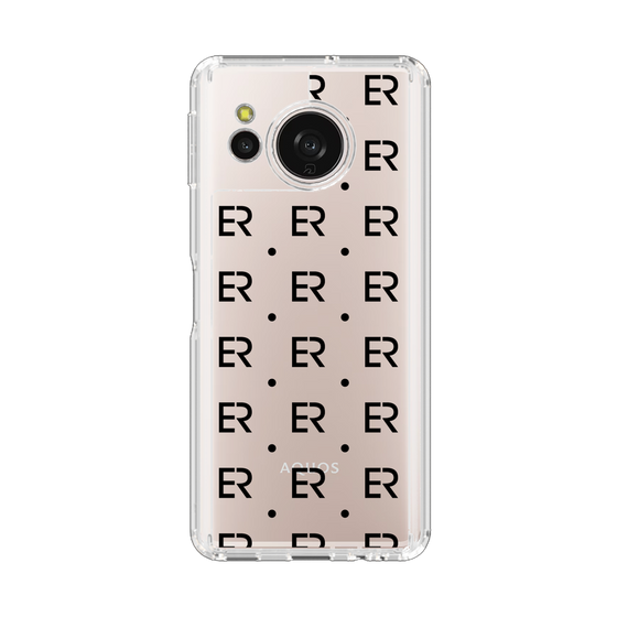 Slim Protection Case［ EVRIS - Monogram - Black ］