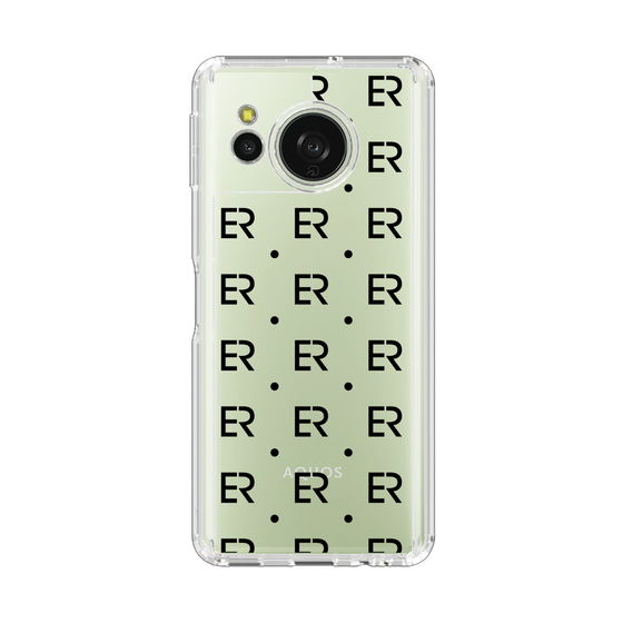 Slim Protection Case［ EVRIS - Monogram - Black ］