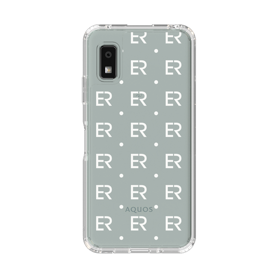 Slim Protection Case［ EVRIS - Monogram - White ］