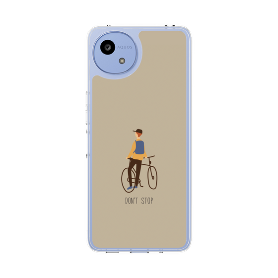 Slim Protection Case［ Dont stop - Brown ］