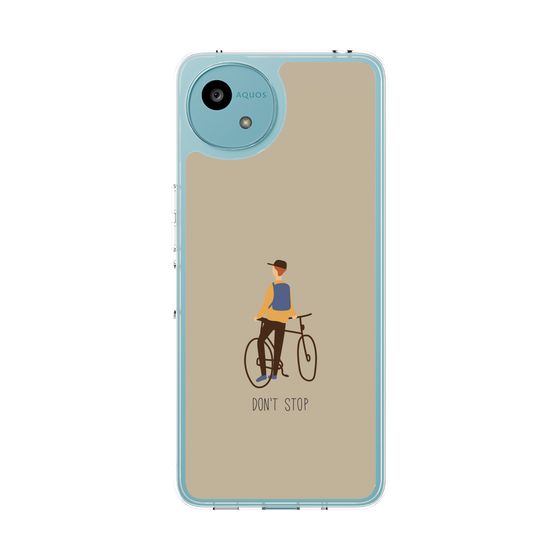 Slim Protection Case［ Dont stop - Brown ］