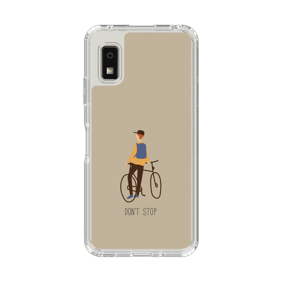 Slim Protection Case［ Dont stop - Brown ］