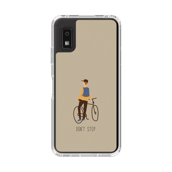 Slim Protection Case［ Dont stop - Brown ］