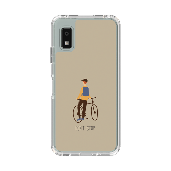 Slim Protection Case［ Dont stop - Brown ］