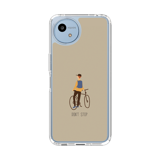 Slim Protection Case［ Dont stop - Brown ］