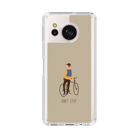 Slim Protection Case［ Dont stop - Brown ］