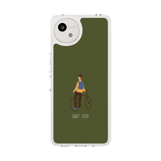 Slim Protection Case［ Dont stop - Green ］