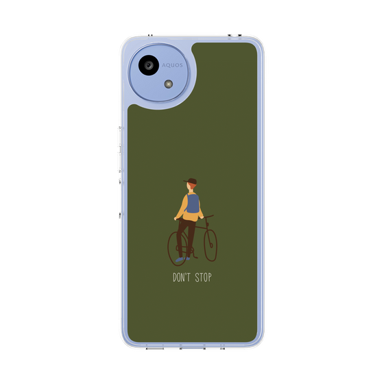 Slim Protection Case［ Dont stop - Green ］