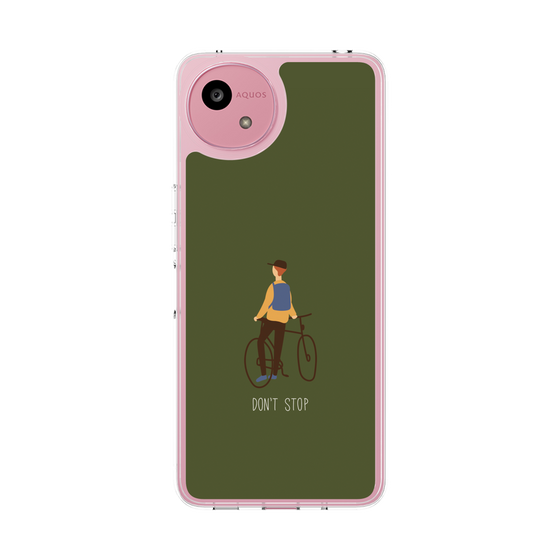 Slim Protection Case［ Dont stop - Green ］