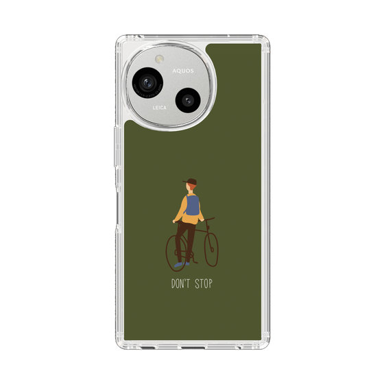 Slim Protection Case［ Dont stop - Green ］