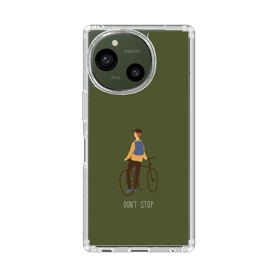 Slim Protection Case［ Dont stop - Green ］