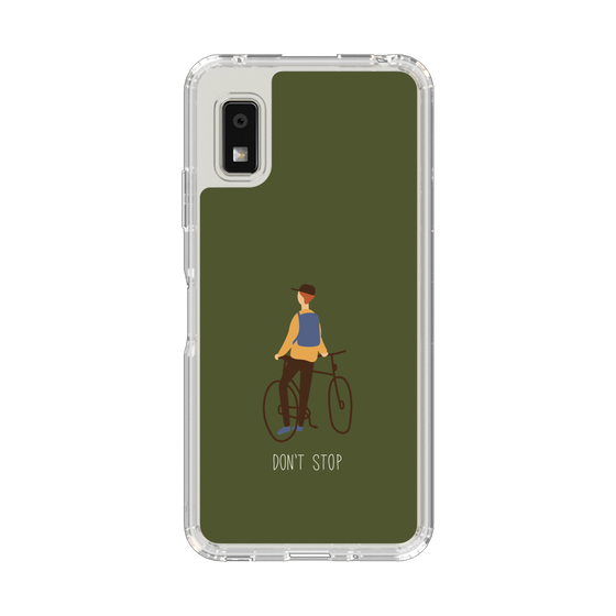 Slim Protection Case［ Dont stop - Green ］