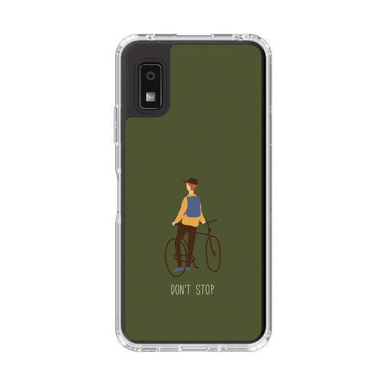 Slim Protection Case［ Dont stop - Green ］
