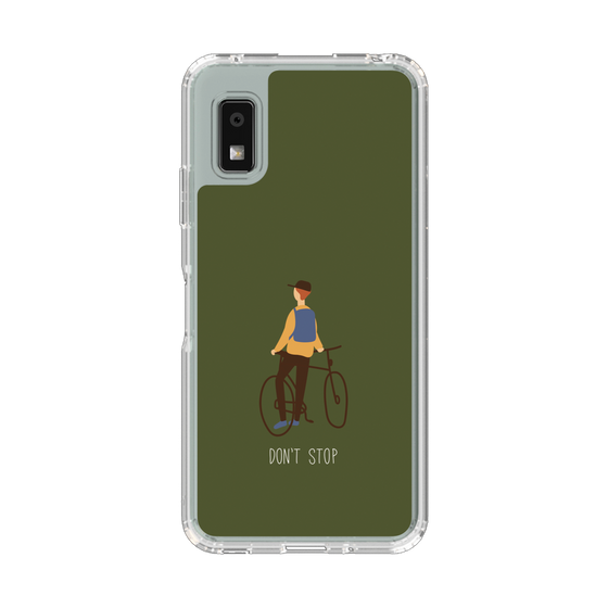 Slim Protection Case［ Dont stop - Green ］