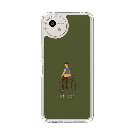 Slim Protection Case［ Dont stop - Green ］