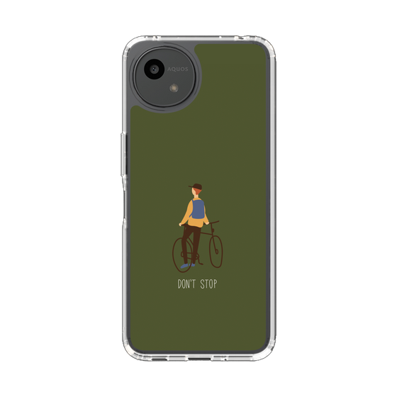 Slim Protection Case［ Dont stop - Green ］