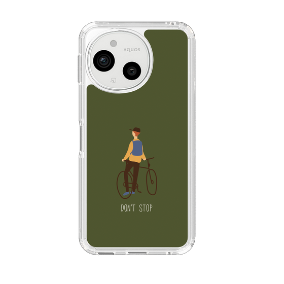 Slim Protection Case［ Dont stop - Green ］