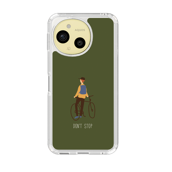 Slim Protection Case［ Dont stop - Green ］