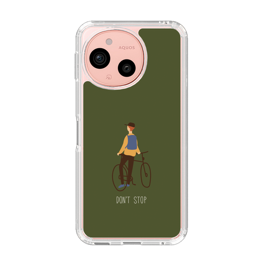 Slim Protection Case［ Dont stop - Green ］