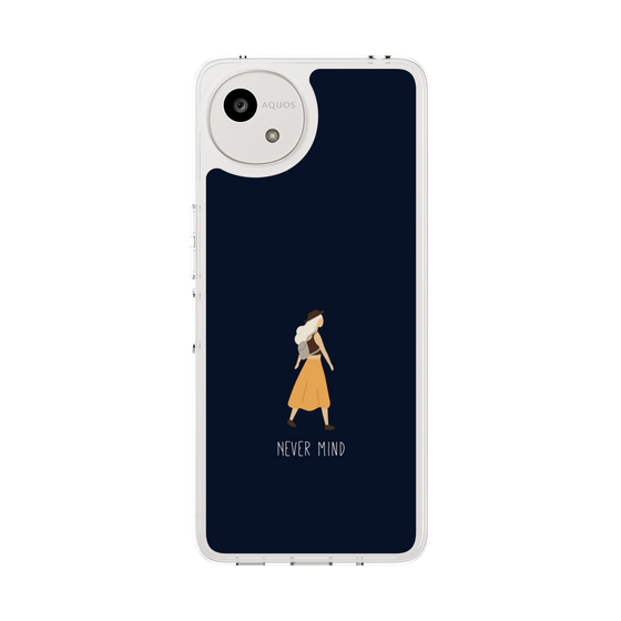 Slim Protection Case［ Never Mind - Navy ］