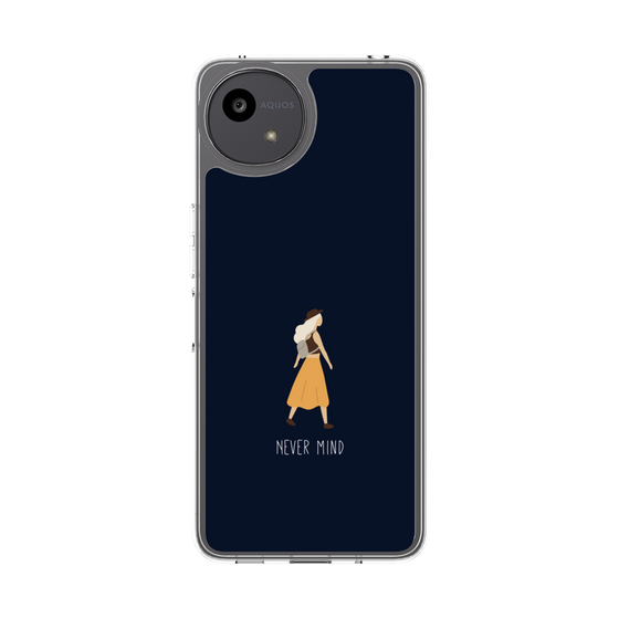 Slim Protection Case［ Never Mind - Navy ］