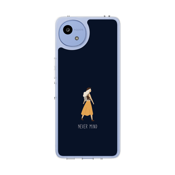 Slim Protection Case［ Never Mind - Navy ］